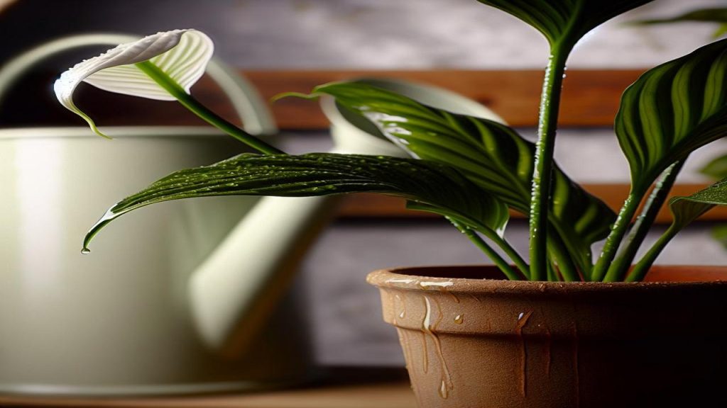 Jak i kiedy podlewać skrzydłokwiat?